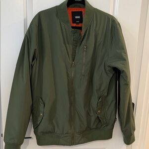 Vans Men's Olive Bomber Jacket